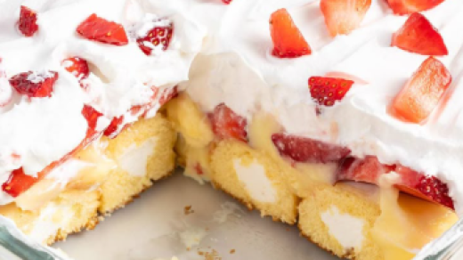 No-Bake Strawberry Dessert