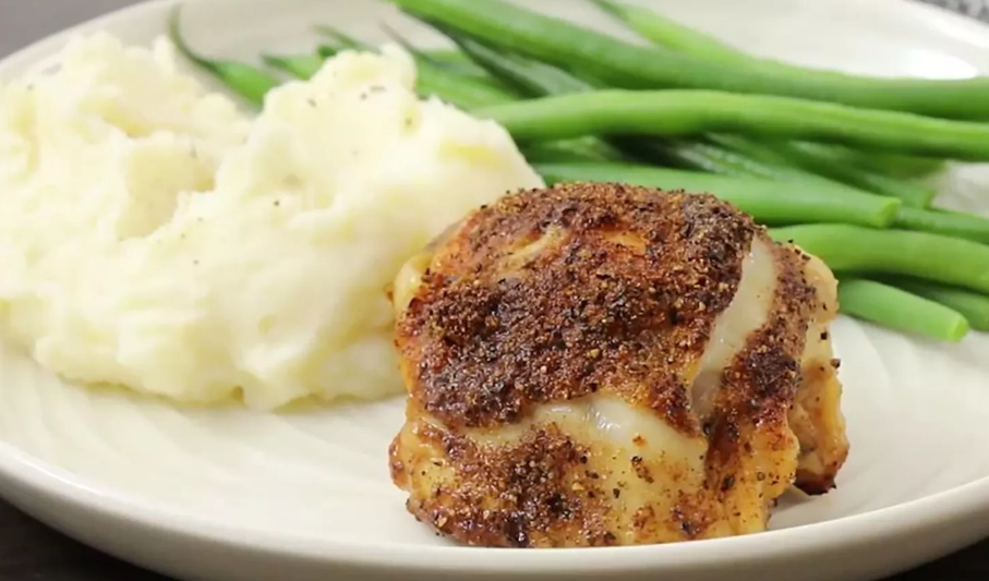 Air Fryer Chicken Thighs – Crispy, Juicy & Quick Air Fryer Chicken Thighs