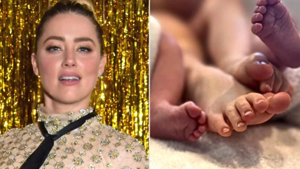 Amber Heard Twins