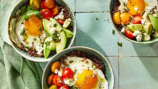 Avocado And Egg Breakfast