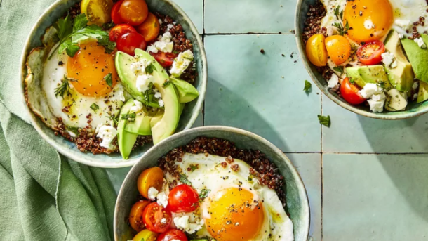 Avocado And Egg Breakfast
