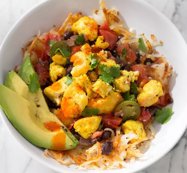 Vegan Breakfast Burrito Bowl – A Healthy & Hearty Meal Vegan Breakfast Burrito Bowl