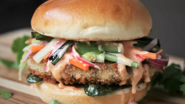 Bang Bang Chicken Burger