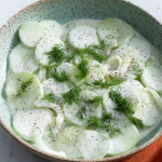 Creamy Cucumber Salad Recipe