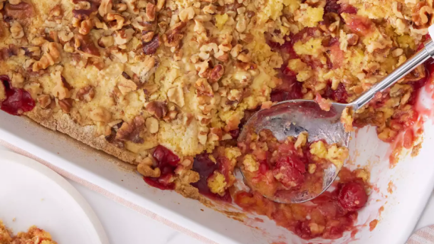Cherry Pineapple Dump Cake Recipe