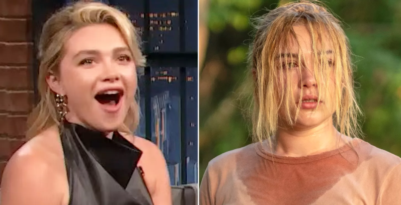 Florence Pugh Seth Meyers Interview