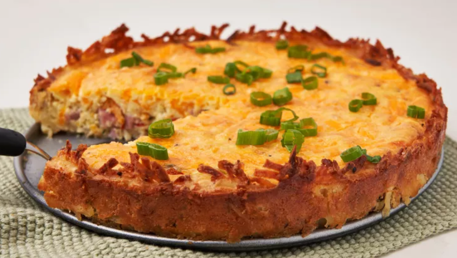 Hash Brown Quiche Recipe – Easy & Delicious Breakfast Hash Brown Quiche