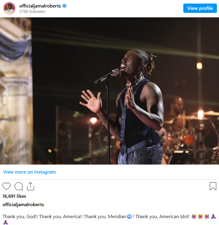 Jamal Roberts American Idol 2025 Journey To Finale Jamal Roberts American Idol 2025