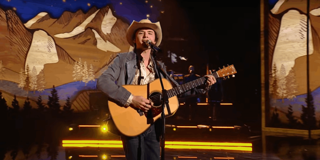Tell That Angel I Love Her John Foster’s Idol Performance Tell That Angel I Love Her John Foster