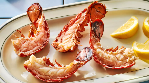 Steamed Lobster Tails