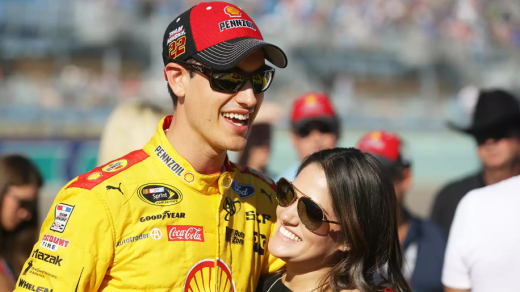 Joey Logano Wife Brittany Baca