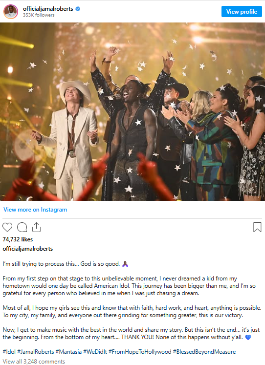Jamal Roberts American Idol 2025 Winner Breaks Barriers Jamal Roberts American Idol 2025 Winner