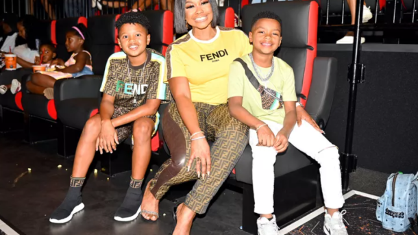 Phaedra Parks Sons Ayden and Dylan