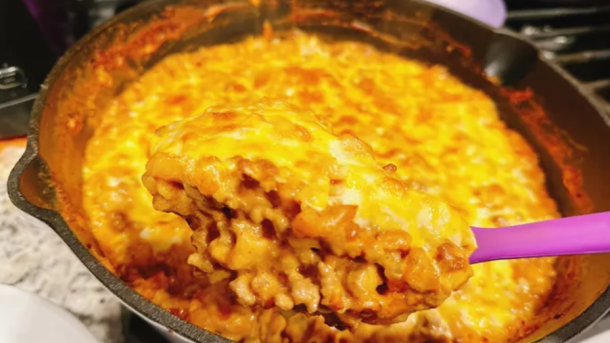 Skillet Cheeseburger Pasta
