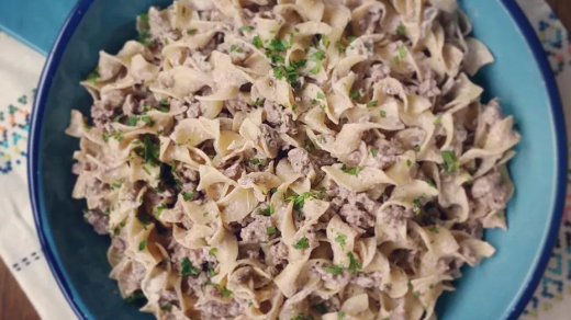 Easy Beef Stroganoff Recipe