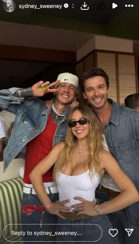Sydney Sweeney Las Vegas Party 2025 With Celeb Friends Sydney Sweeney Las Vegas Party 2025