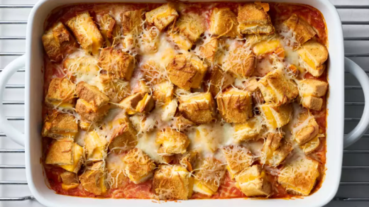 Tomato Soup And Grilled Cheese Casserole