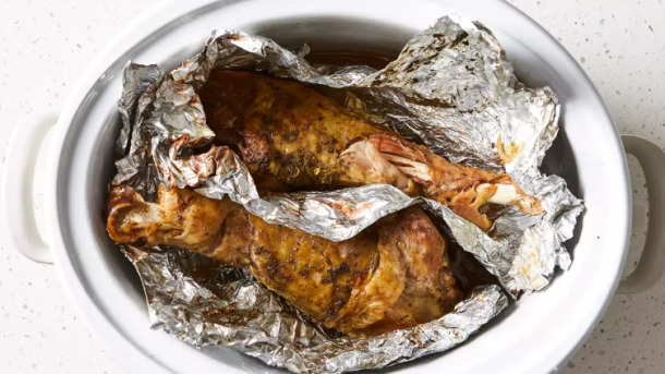 Slow Cooker Turkey Legs Recipe