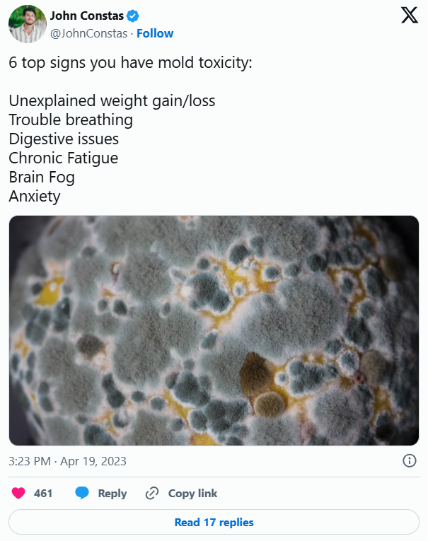 UK Mould Allergic Reaction