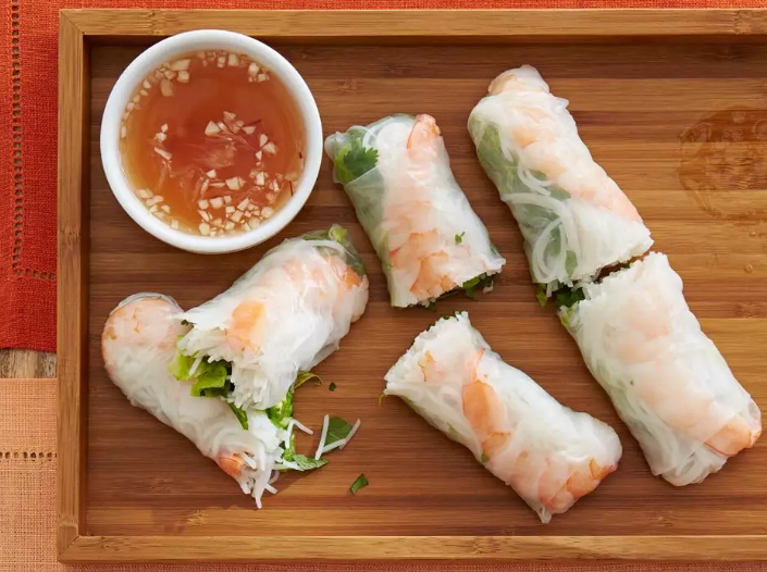 Vietnamese Spring Rolls Recipe With Shrimp & Herbs Vietnamese Spring Rolls Recipe
