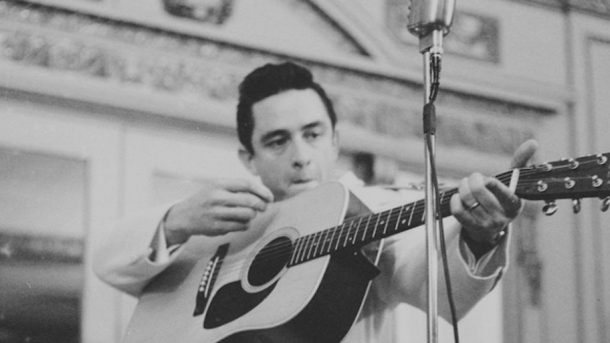 Johnny Cash Man In Black